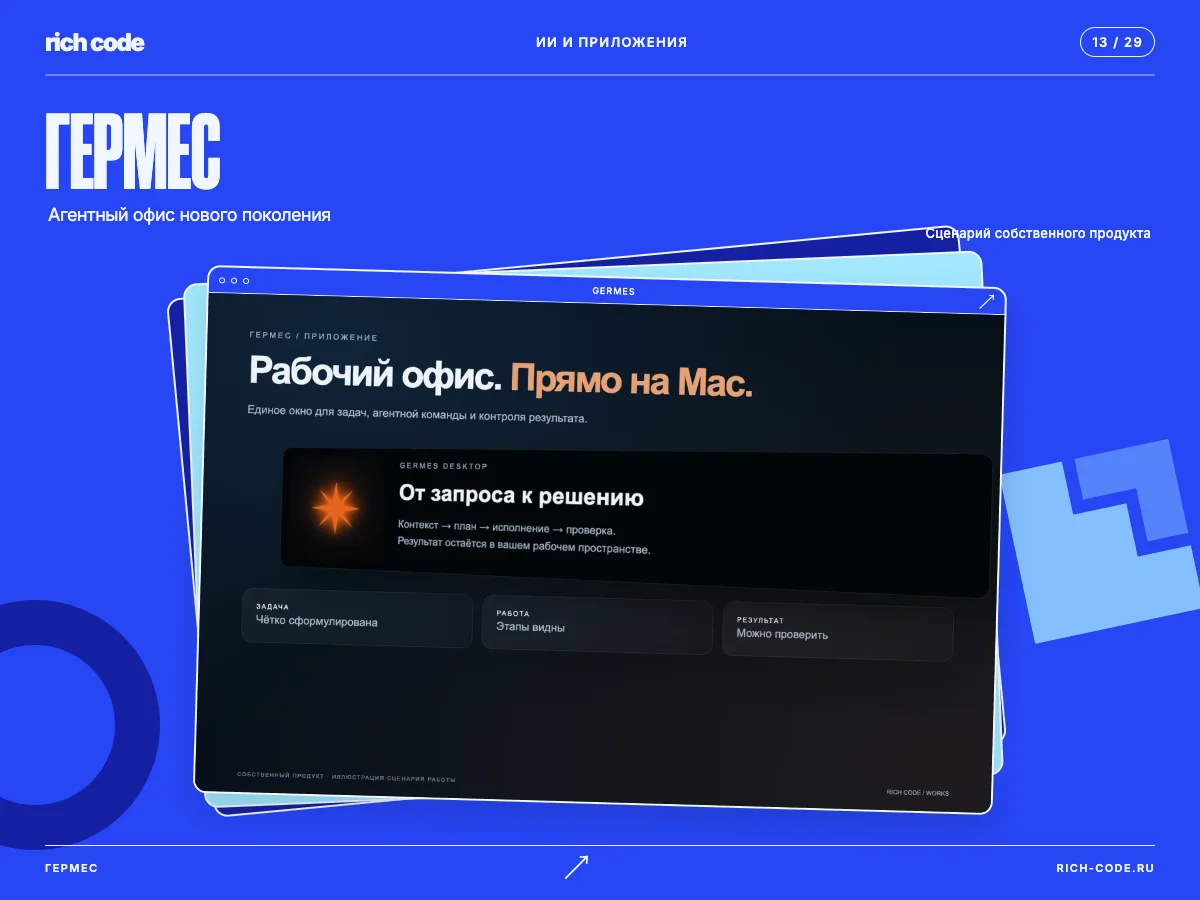 Гермес · Второй агентный офис